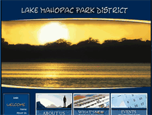 Tablet Screenshot of lakemahopac.org